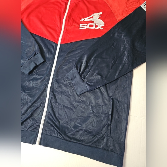 Chicago White Sox Full Zip Jacket MLB Baseball Giveaway 80s Throwback Men's XL - Picture 3 of 10